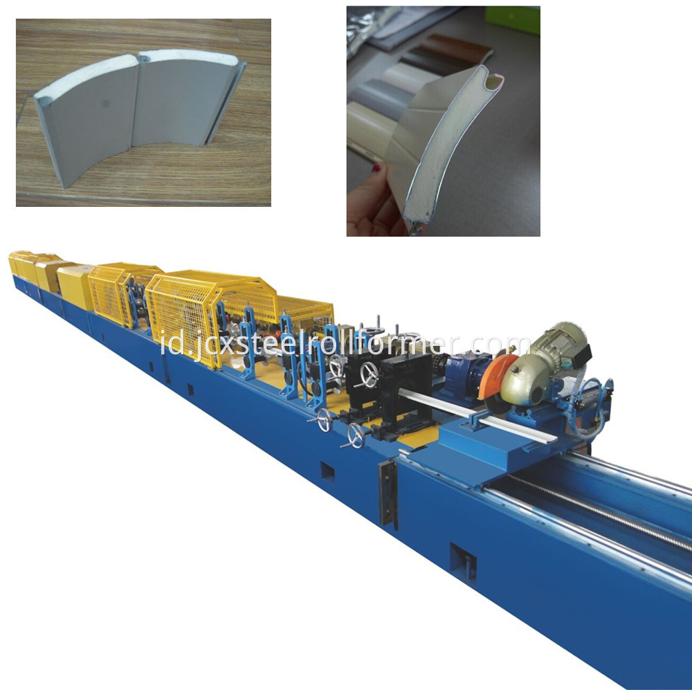 Pu Shutter Door Machine